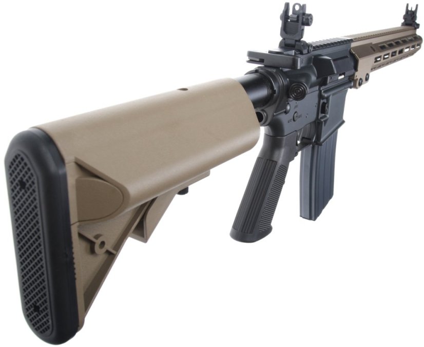 CGS M4, MK16 13.5 Inch URG-I, GBBR, Black/FDE Two Tone, Cyma CGS, CGS.003-13.5