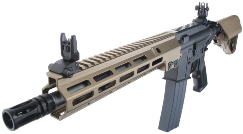 CGS M4, MK16 10.5 Inch URG-I, GBBR, Black/FDE Two Tone, Cyma CGS, CGS.003-10.5