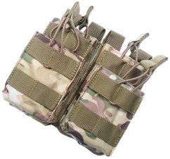 Magazine pouch 4x M4/AK, Molle, multicam, ACM