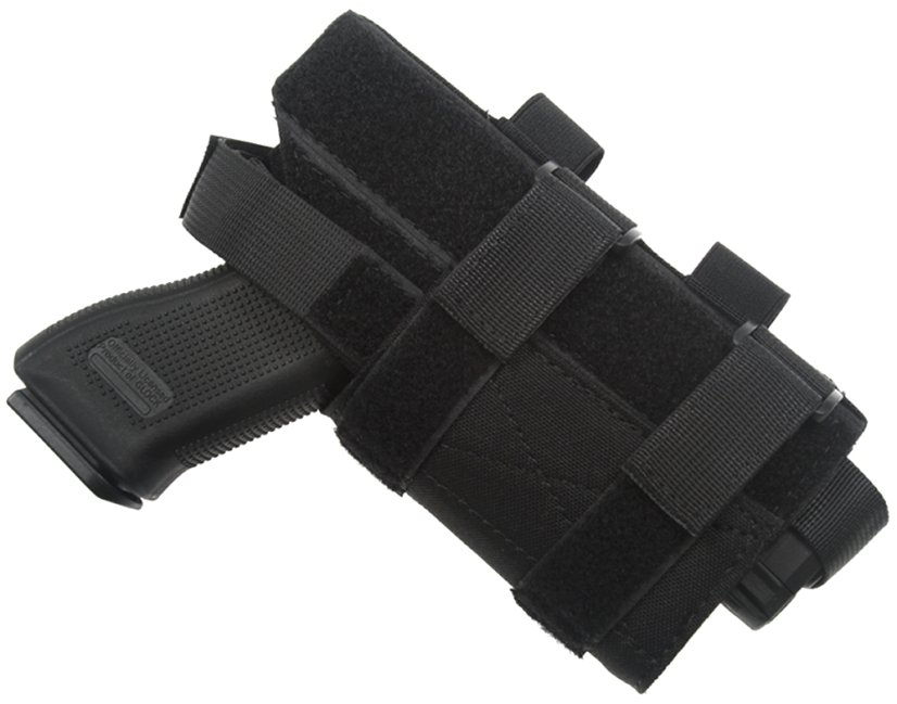 Pistol holster Molle, black, ACM
