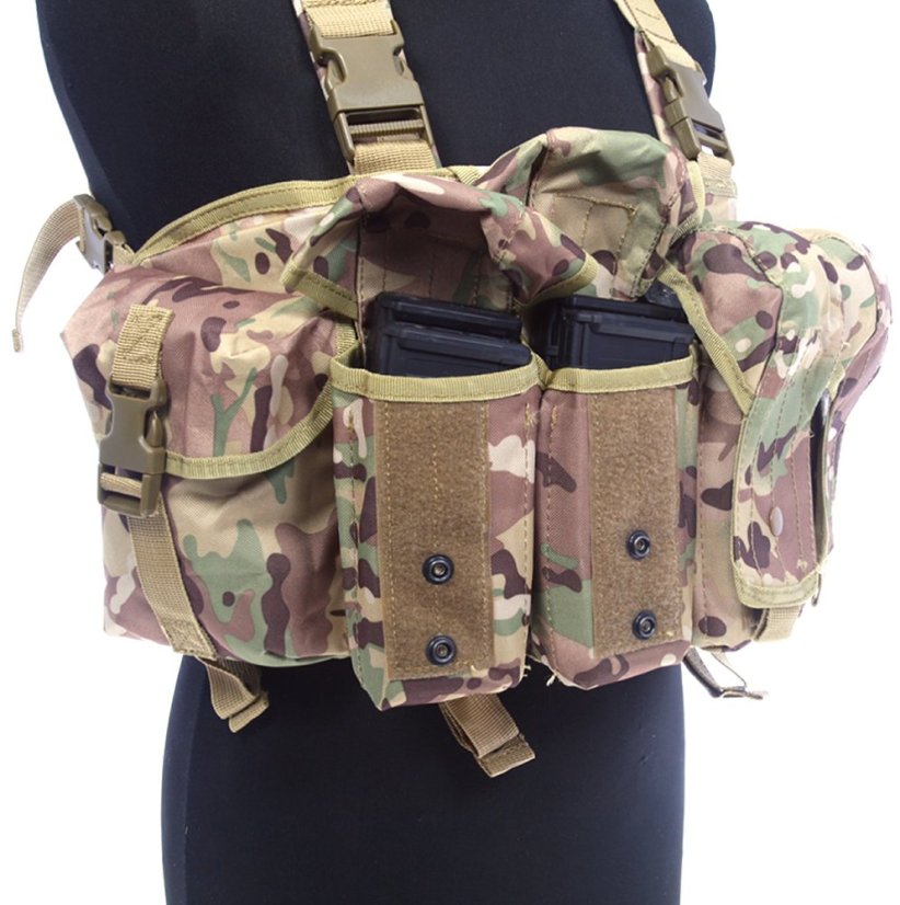 Chest rig tactical, multicam, ACM