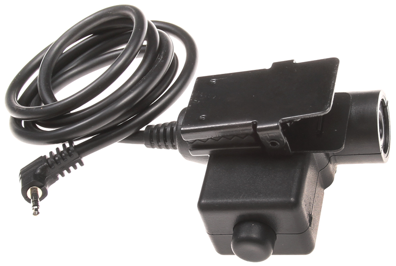 Fejhallgató kábel, U94 PTT, Motorola 1 pin, Z.Tactical