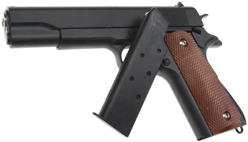 Colt M1911A1, metal, black, Galaxy, A&K, G.13
