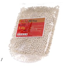 Airsoft BB-k, 0,40 g, 6 mm, 2000 db, BB King