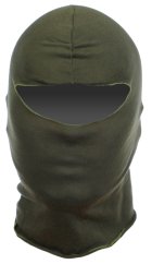 Taktikai balaclava, egy lyuk, pamut, OD, ACM