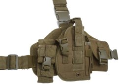 Panneau tactique pour jambe, SWAT, TAN, ACM