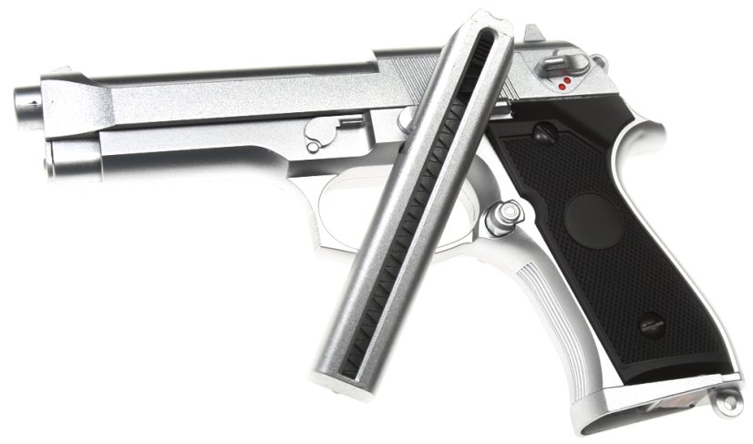 Beretta M92F AEP, silver, Cyma, CM.126