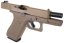 Glock 19, cadre 5e génération, beige, GBB, WE