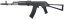 AK-74S, full steel, Cyma Platinum, CM.053
