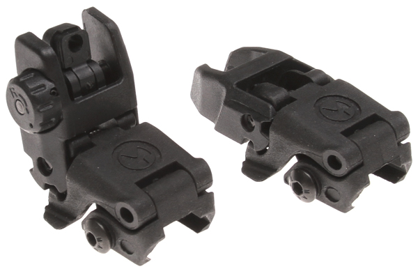 Folding sight, MBUS gen.1, black, Magpul PTS