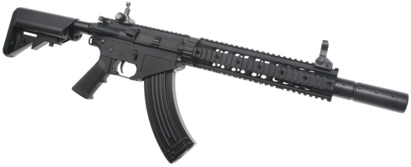 AR-47 RAS SD, nylon, mosfet, Black, Cyma Sport, CM.650
