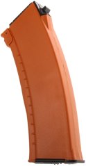 Magazine, orange, AK105, hi-cap, 500rd, Classic Army
