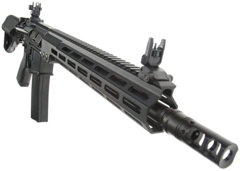 KAC SR16, MK16 M-LOK 13.5 Inch, Ambidextrous, tracer chamber, Black, Cyma Platinum, CM.006R-13.5