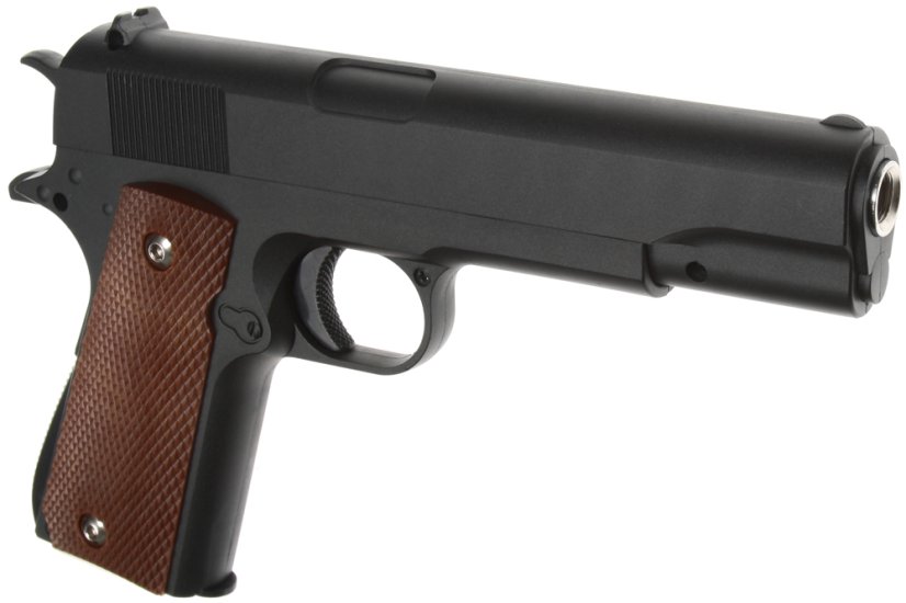 Colt M1911A1, metal, black, Galaxy, A&K, G.13