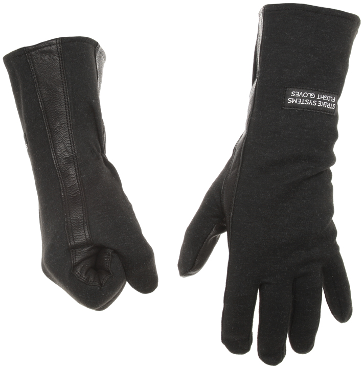 Nomex gloves, black, Strike