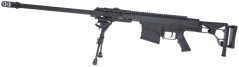 Barrett M98B, fekete, kétlábú állvány, Snow Wolf, SW-016