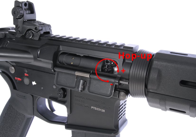 Magpul MOE M4 CQB, black, upgrade version, G&P