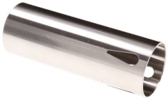 Polished stainless steel cylinder M4, smooth, V notch, SHS