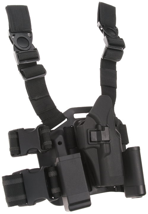 Tactical holster, Glock CQC, black, blackhawk