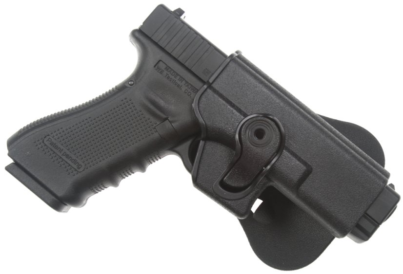 Pistolenhalfter IMI, Pro, Glock, schwarz, ACM