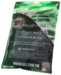 Airsoft BBs, 0.48g, 6mm, white, 1000rd, small bag, BLS
