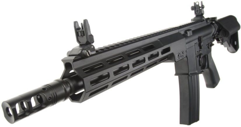 KAC SR16, MK16 M-LOK 10.5 Inch, Ambidextrous, tracer chamber, Black, Cyma Platinum, CM.006R-10.5