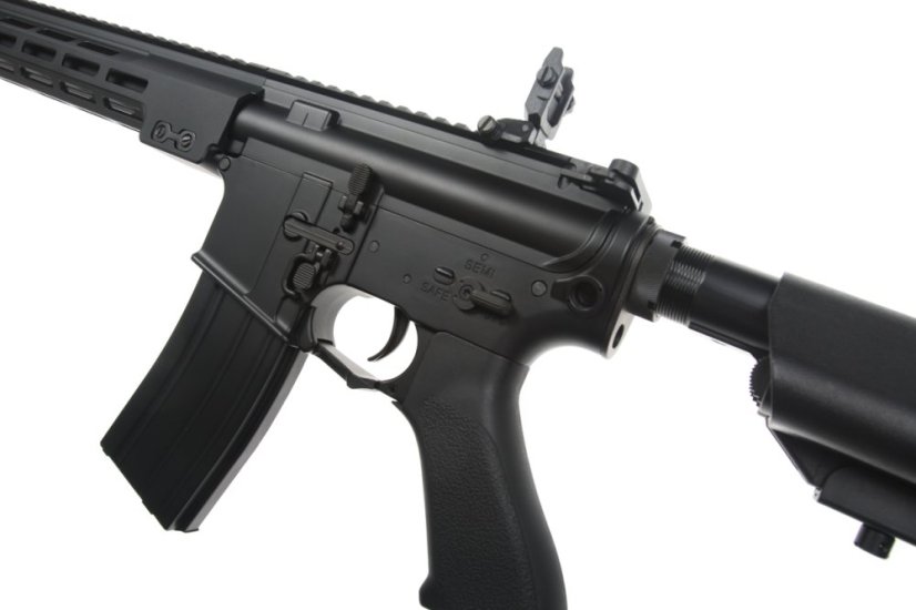 KAC SR16, MK16 M-LOK 13.5 Inch, Ambidextrous, tracer chamber, Black, Cyma Platinum, CM.006R-13.5