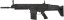 FN SCAR HEAVY, fekete, D-Boys, BY-805B, SC-02B
