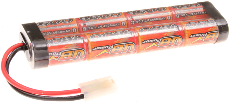 Akkumulátor, nagy, 9,6 V, 4600 mAh, VB Power