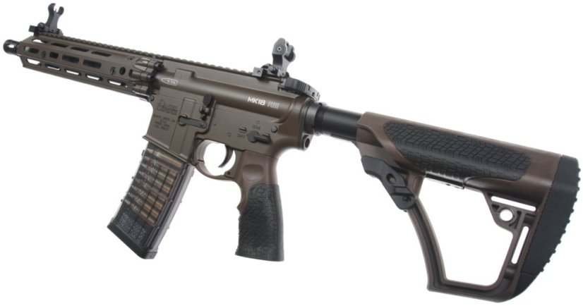 EMG Daniel Defense DD4 MK18, RIII 9.5 Inch, GBBR, Brown, Cyma CGS, DD.1103 BR