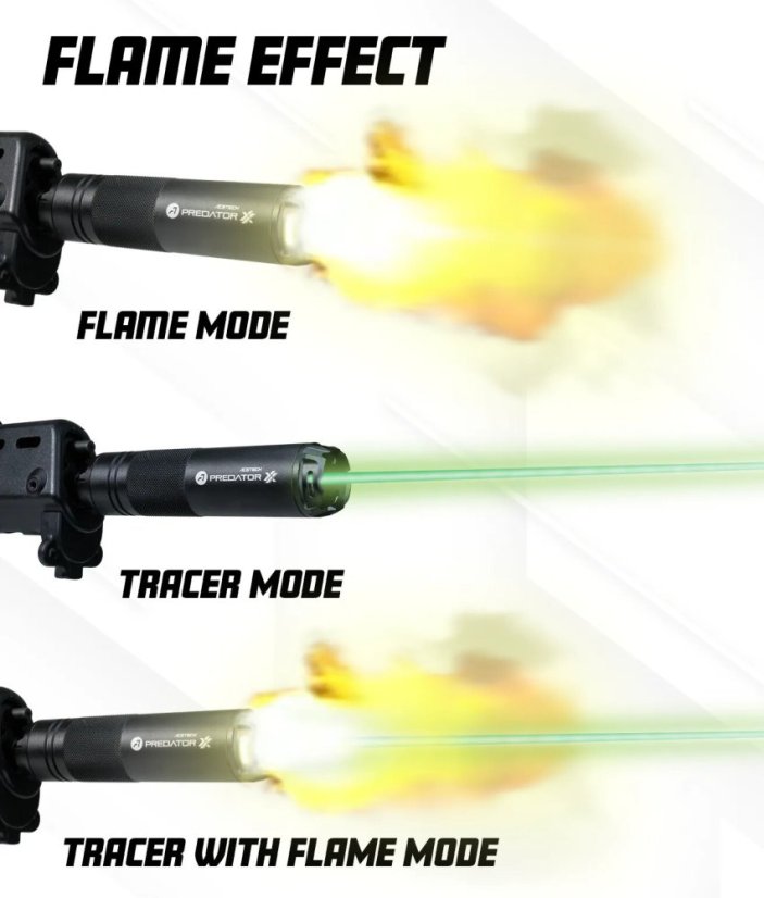Predator XX Tracer Silencer (Blaster MS), Acetech