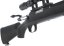 VSR-07D, black, bipod, scope, Upgrade version, Well, MB07D