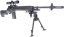 M14, black, bipod, scope, AGM, MP008
