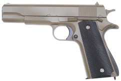 Colt M1911A1, fém, sivatagi, Galaxy, A&K, G.13D