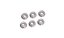 Bearings, high speed, ball, 6mm, Systema