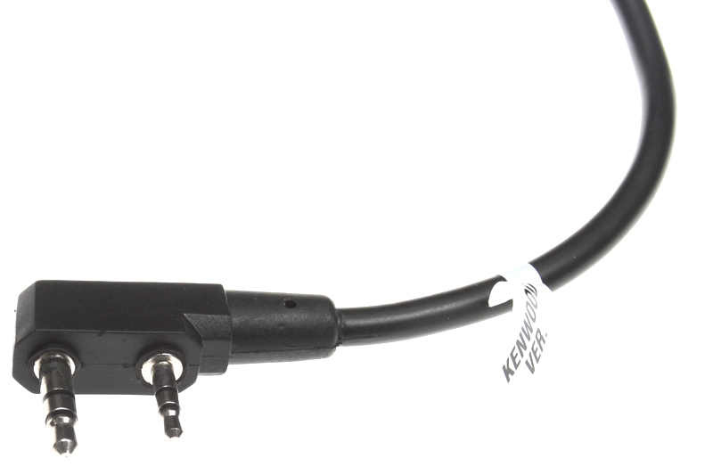 Headset cable, U94 PTT, Kenwood, Z.Tactical