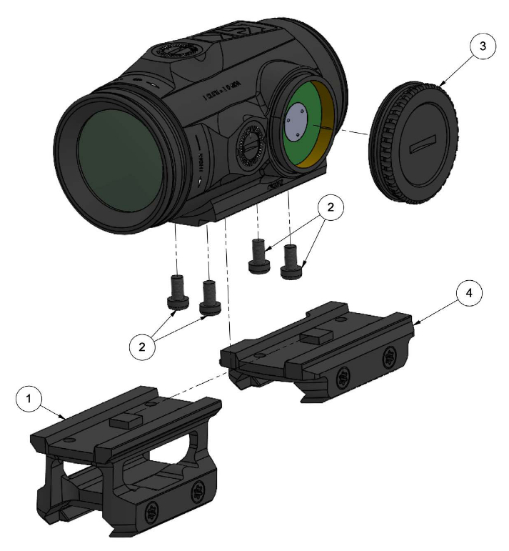 Prizmatikus célzóberendezés Spitefire HD Gen II 3x, Vortex