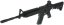 Power Custom M4 SOPMOD, 160 m/s, AirsoftGuns, BY-039, BI-3981M