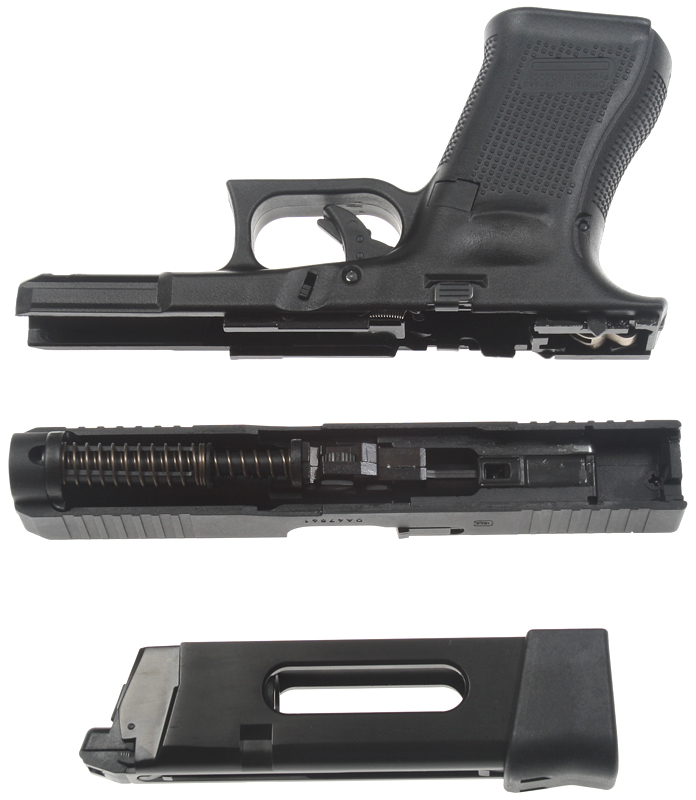 Glock 19 Gen 5 FS MOS, fekete, GBB, CO2, Umarex