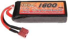 Akkumulátor, mini blokk, Li-Pol, 11,1 V, 1600 mAh, 20C, VB Power