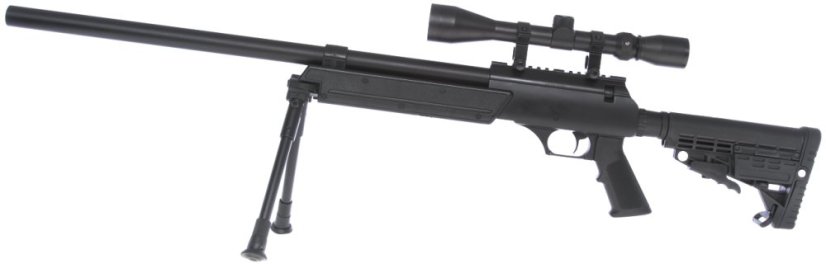 SR-13D, black, bipod, scope, Upgrade version, Well, MB13D