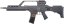 H&K G36KV, blowback, fekete, Umarex