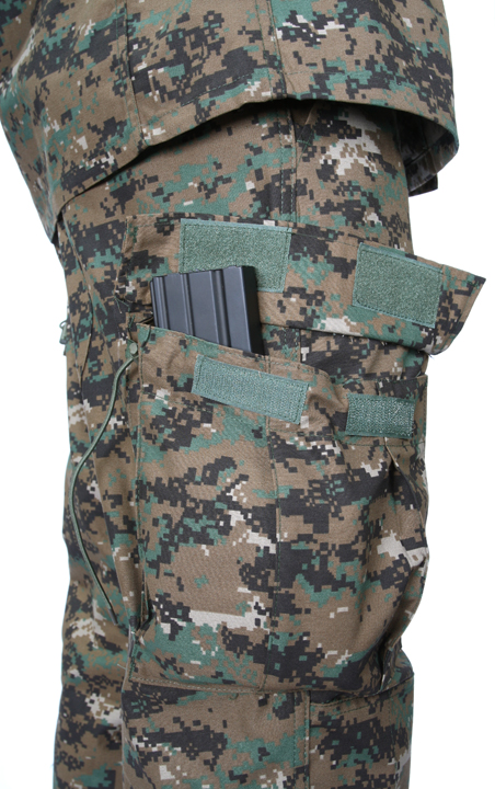 Complete US ACU uniform, digital woodland, M, ACM