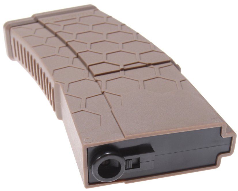 Magazine M4, 120 BB, Hexmag, TAN, Cyma, HY-480TN