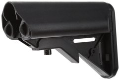 Crane retractable stock, without tube, black, Cyma