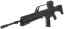 H&K G36V, blowback, fekete, Umarex