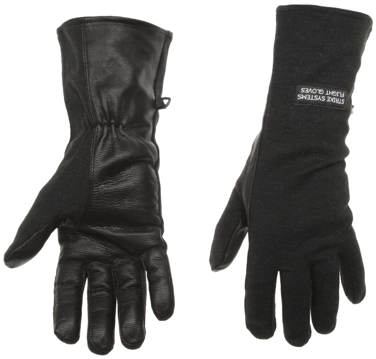 Nomex gloves, black, Strike