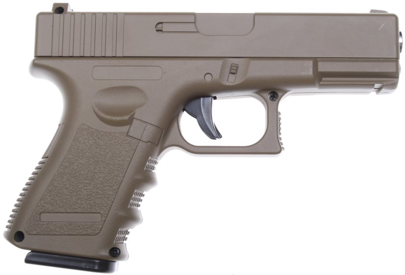 Glock 25, fém, TAN, Galaxy, A&K, G.15