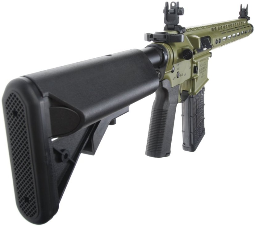 EMG Noveske N4 Gen3 Infidel, 12.5 Inch, NSR-13.5, GBBR, Bazooka Green, Cyma CGS, NOV.1203 OD