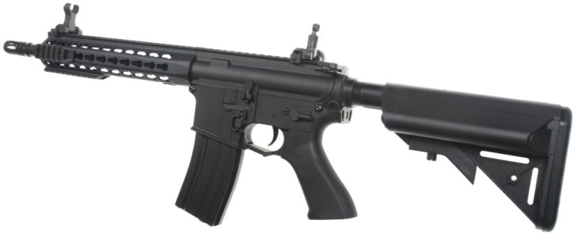 KAC SR-15, Keymod, nejlon, mosfet, fekete, Cyma Sport, CM.621